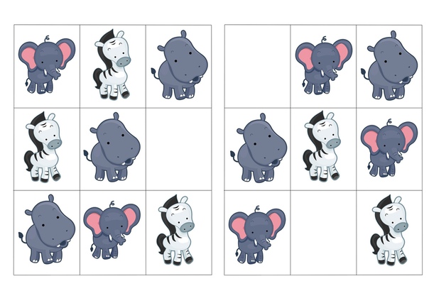 Судоку для детей от 3 лет Судоку для детей от 3 лет