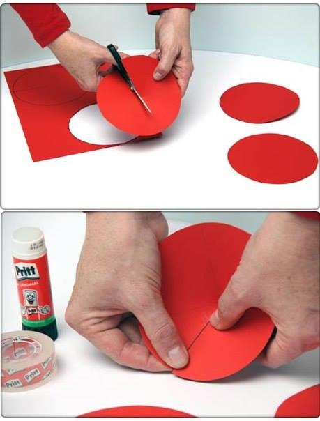 Замок из картона