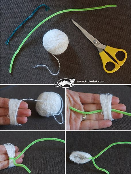 Весенние поделки "подснежник" Весенние поделки "подснежник"