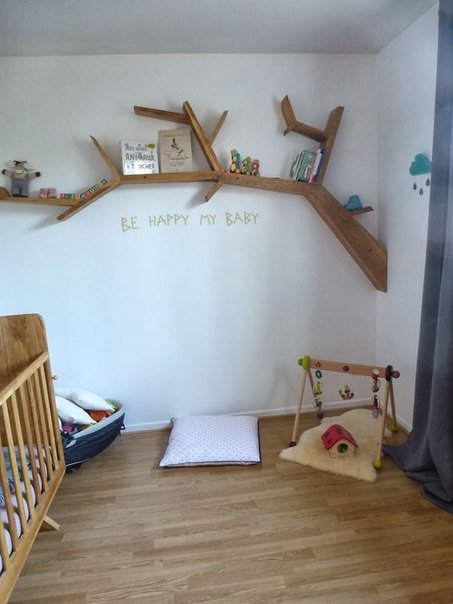 Оригинальные полочки в детскую комнату Оригинальные полочки в детскую комнату