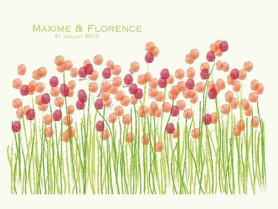 Нежные и символичные рисунки с пальчиками Нежные и символичные рисунки с пальчиками