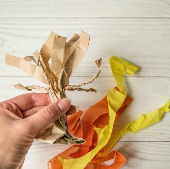 Осенние поделки из бумаги.&nbsp;