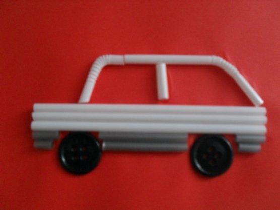 Аппликация из трубочек Аппликация из трубочек