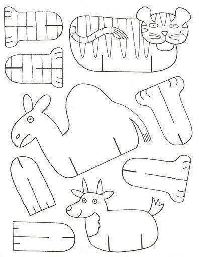 Зоопарк из бумаги