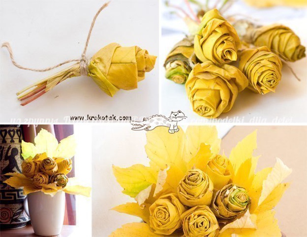 Букет из листьев Букет из листьев