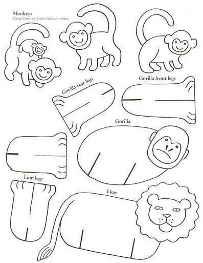 Игрушки из картона