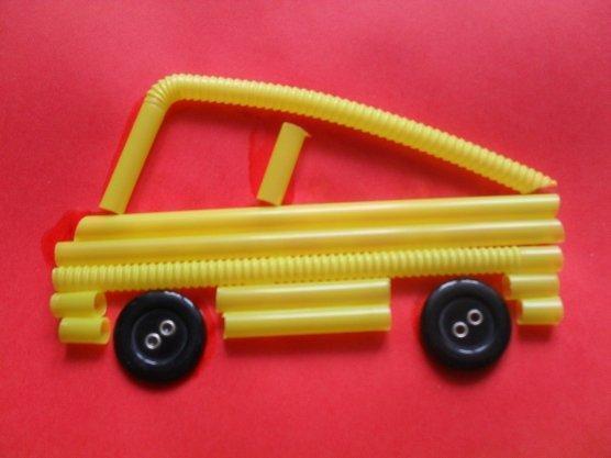 Аппликация из трубочек Аппликация из трубочек