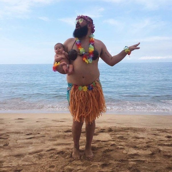 Нереально крутой папа, который делает прекрасные фотографии со своей маленькой дочкой