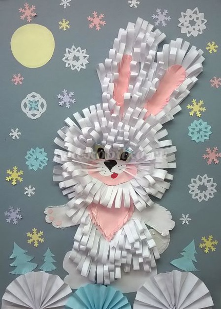 Объёмные аппликации из бумаги Объёмные аппликации из бумаги