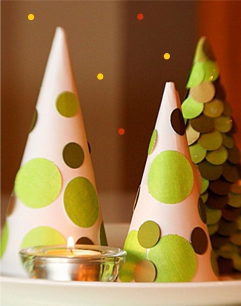 Поделка ёлочка из бумаги Поделка ёлочка из бумаги