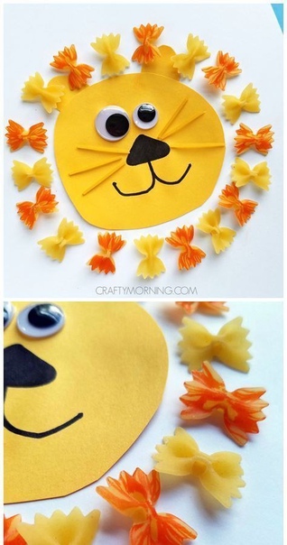 Аппликации из круп и макаронных изделий Аппликации из круп и макаронных изделий