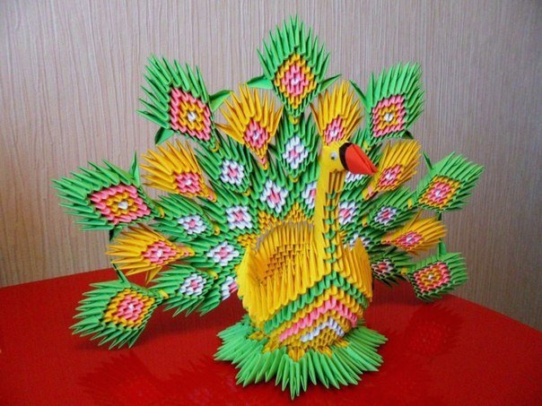 Поделки в технике оригами.