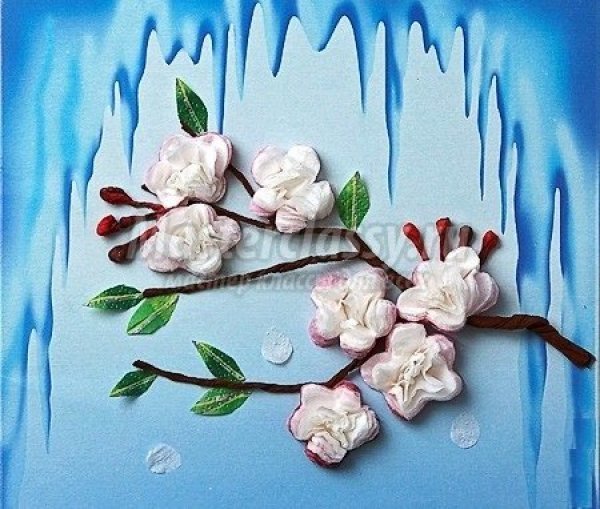 Идеи весенних аппликаций Идеи весенних аппликаций