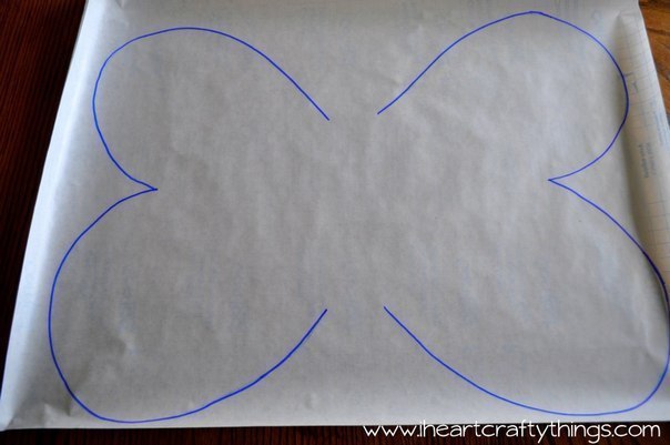 Аппликация «бабочка»