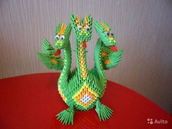 Поделки в технике оригами.