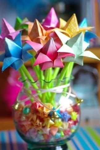 Тюльпаны в технике оригами Тюльпаны в технике оригами