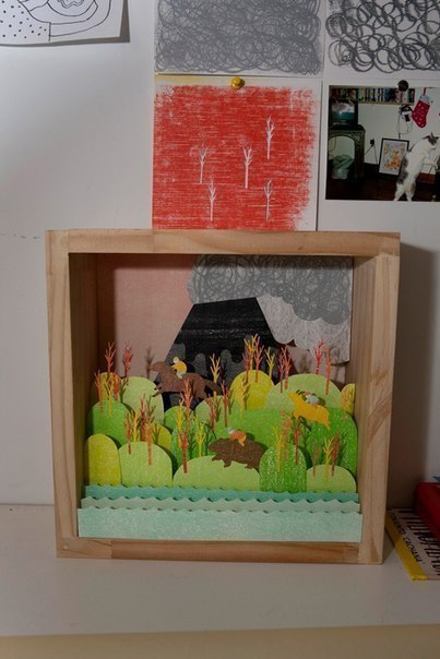 Диарамы - многослойные картины Диарамы - многослойные картины