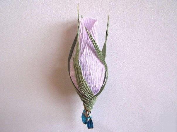 Бутоны роз из конфет