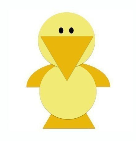 Геометрическая аппликация Геометрическая аппликация