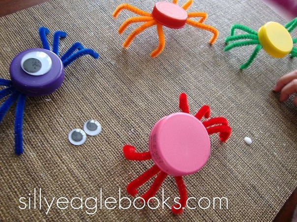 Поделки из пластиковых крышек