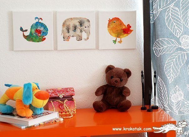 Рисуем губкой