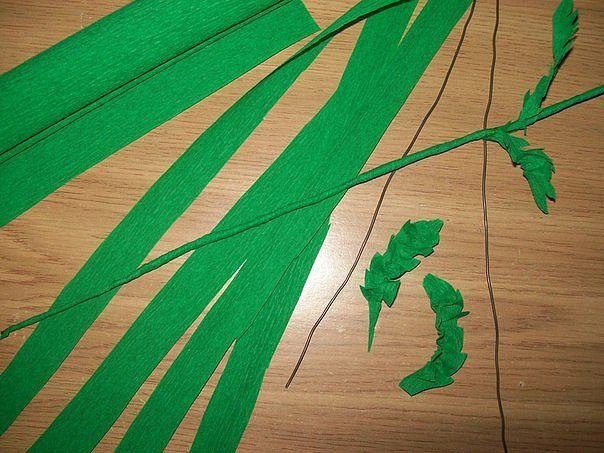 Астры из офисной бумаги Астры из офисной бумаги