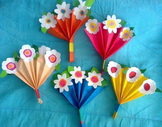 Вееры-букетики Вееры-букетики