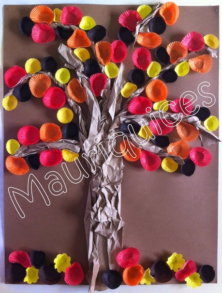 Творческое занятие для малышей "деревья осенью" Творческое занятие для малышей "деревья осенью"