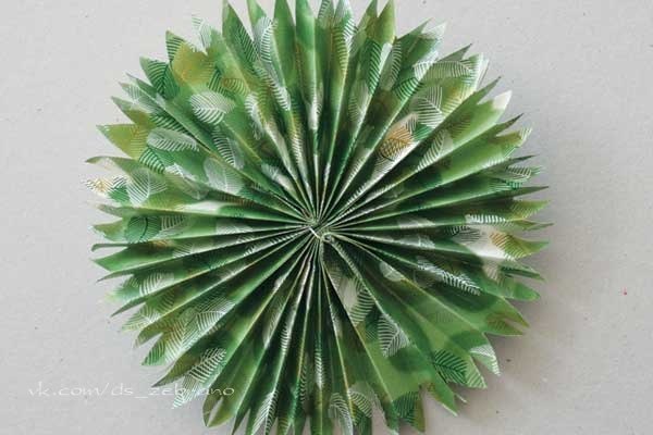 Бумажные елочки