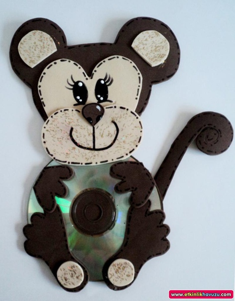 Поделки из cd-дисков