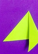 Поделки из бумаги для детей. объемная аппликация из цветной бумаги. подробный мастер класс см. на фо