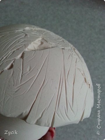 Грибы из гипса