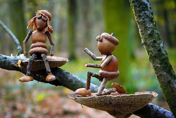 Поделки, идеи с жёлудями