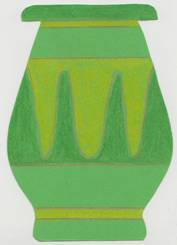 Аппликация из бумажных формочек для кексов