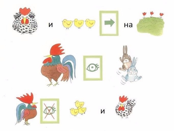 Составь предложение по схемам