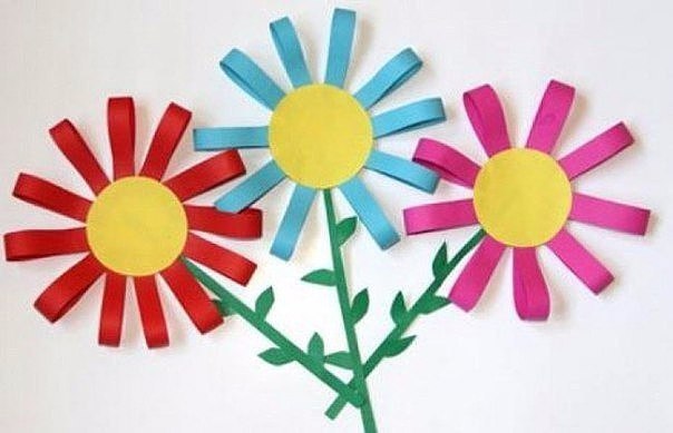 Аппликация из цветной бумаги Аппликация из цветной бумаги