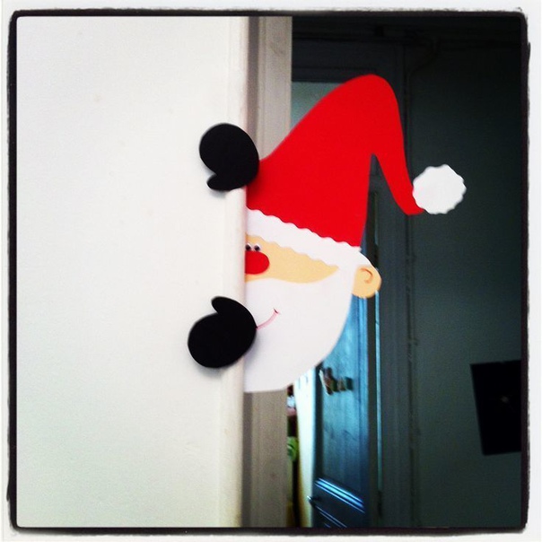 Украшаем дом к новому году. забавные идеи.