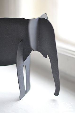 Слон из картона Слон из картона