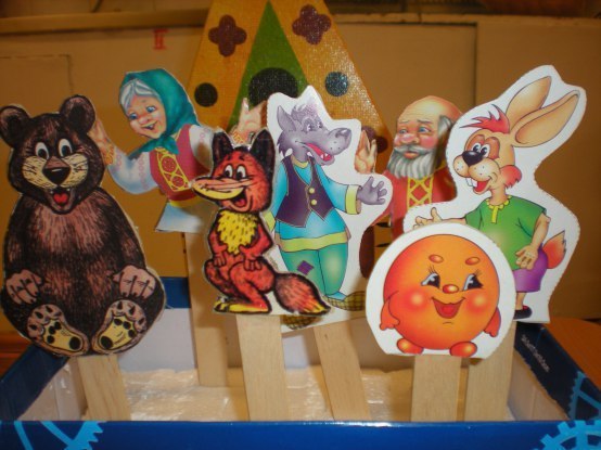 Кукольный театр из палочек от мороженого Кукольный театр из палочек от мороженого