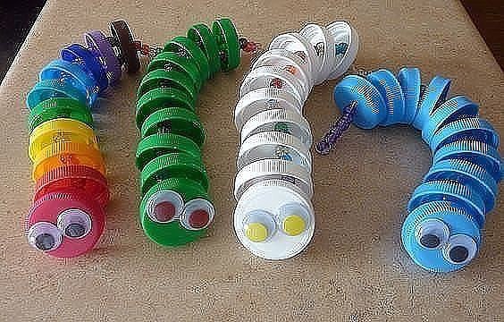 Простые идеи из крышечек. Простые идеи из крышечек.