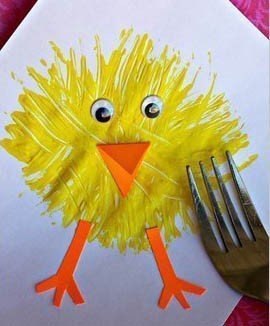 Рисуем вилкой Рисуем вилкой