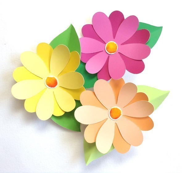 Цветочные поделки