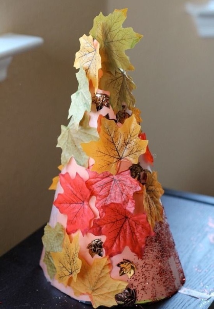 Поделка. ✂✏осеннее дерево