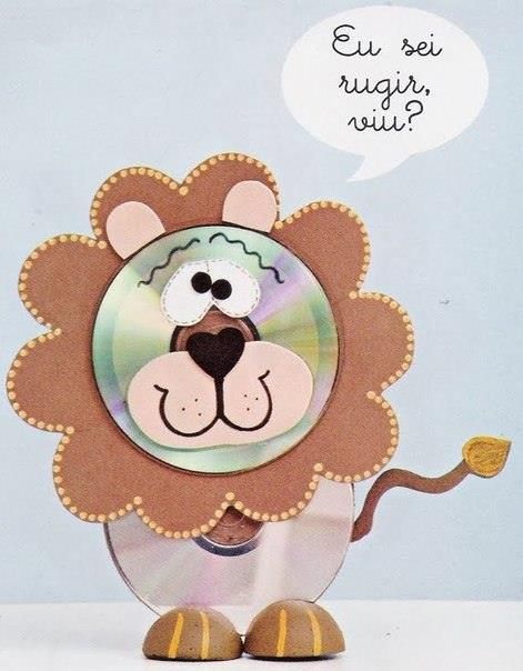 Поделки из cd-дисков