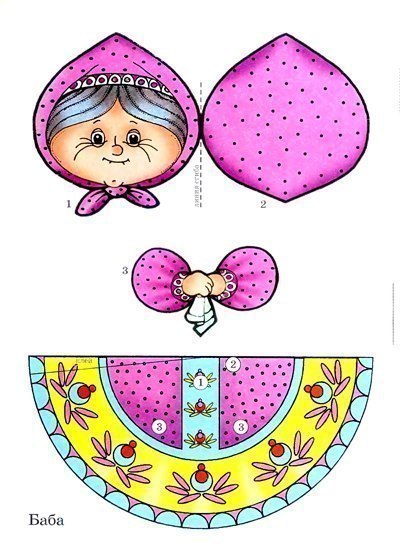 Настольный театр "колобок"