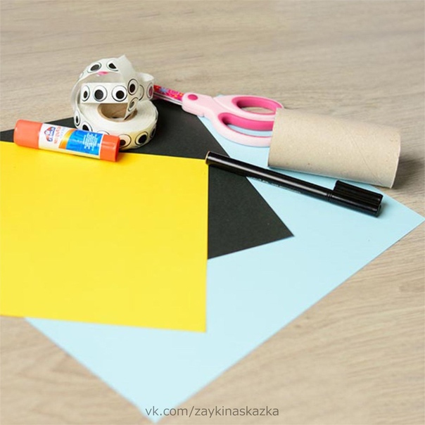 Пчёлка из картонного рулона