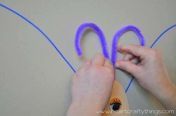 Аппликация «бабочка»