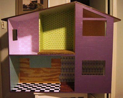 Кукольный домик из дерева своими руками Кукольный домик из дерева своими руками