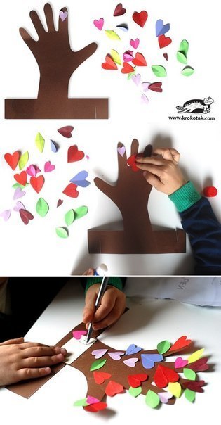 Дерево-ладошка Дерево-ладошка