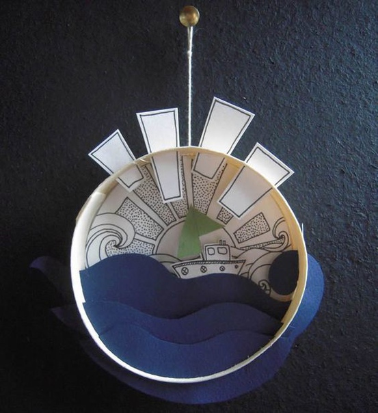 Диорамы из бумаги